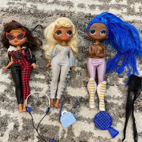 Lot of LOL Surprise OMG dolls